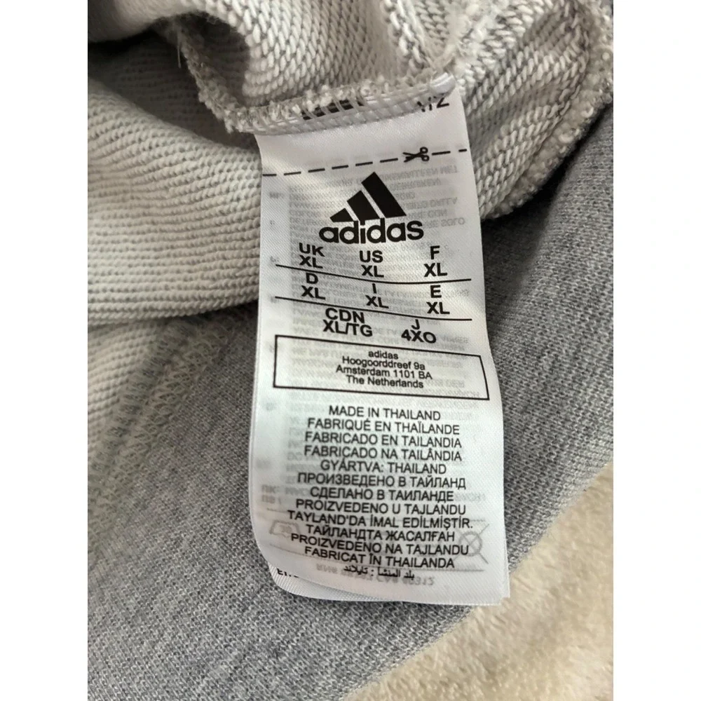 Men's XL NWOT Florida Panthers Adidas Reverse Retro 2.0 pullover sweatshirt gray